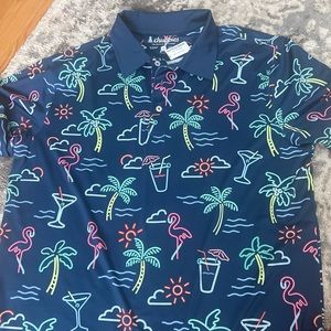 Chubbies Men’s Medium The One Wolfpack Button Front Shirt